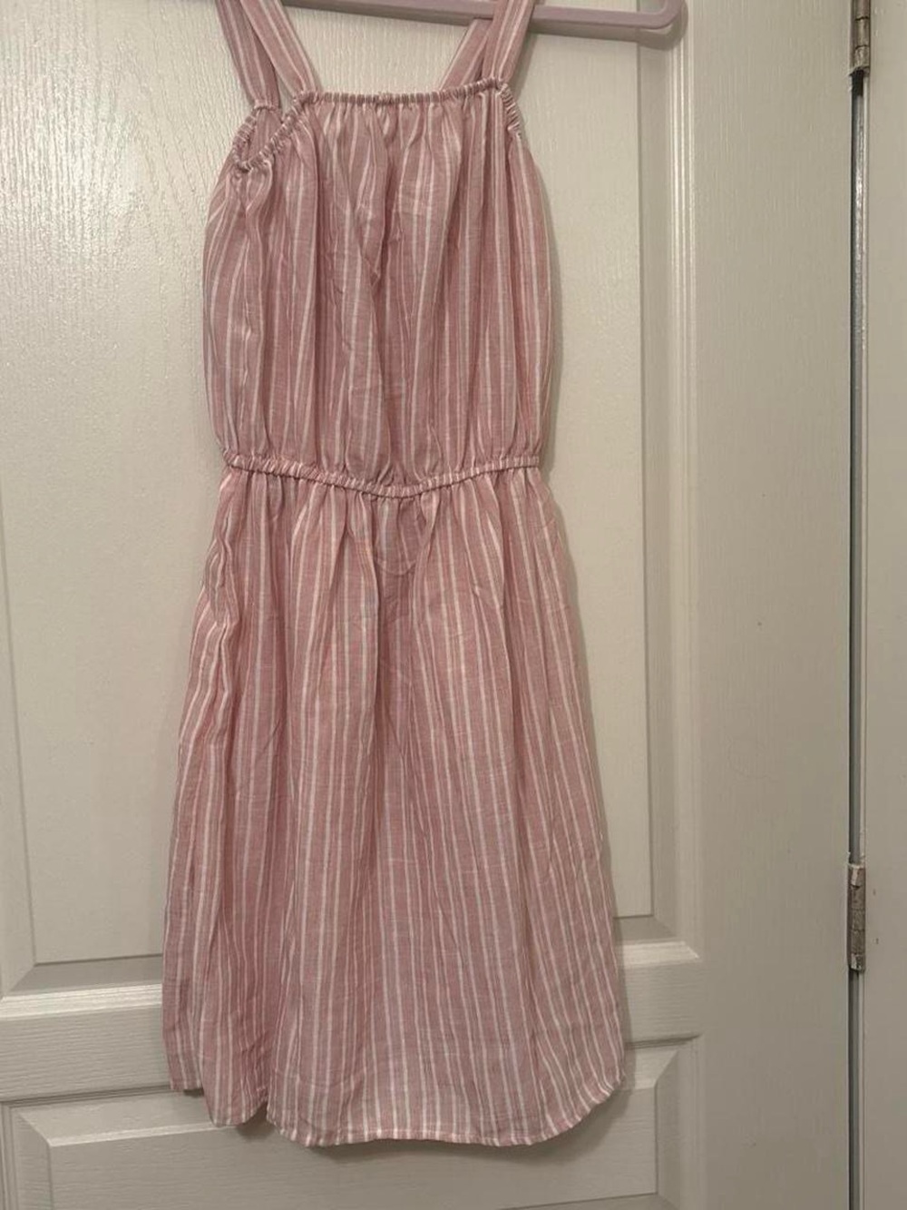 Christina Pink and White Striped Sundress for Girls